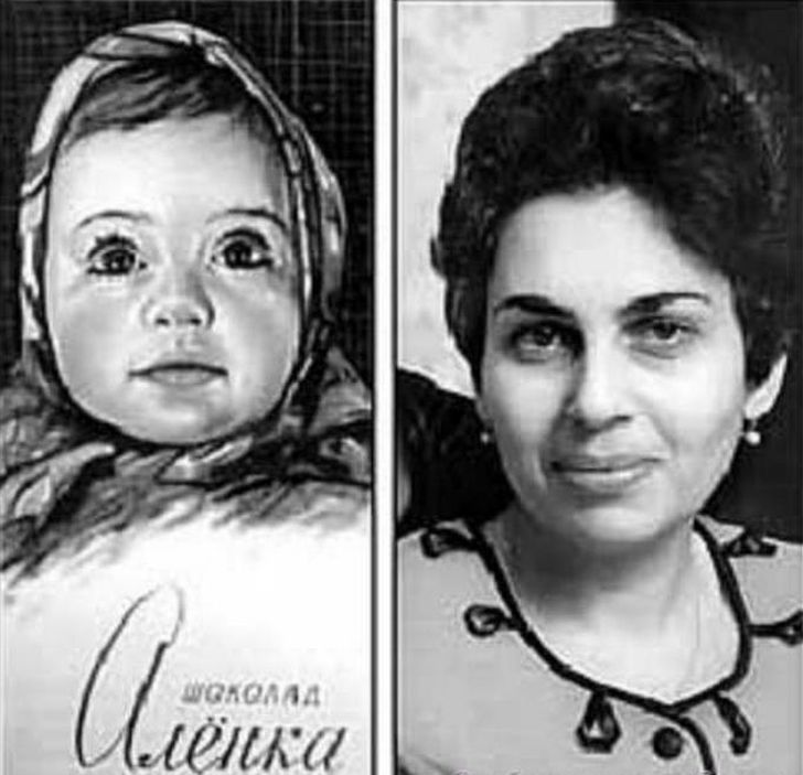 История девочки с обертки шоколада «Алёнка» История девочки с обертки шоколада «Алёнка»