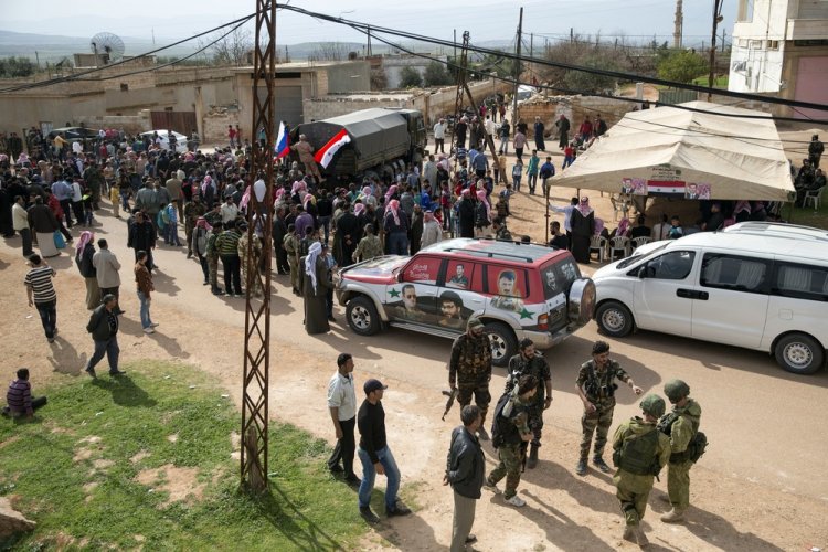 Кадры повседневной жизни в Сирии Кадры повседневной жизни в Сирии