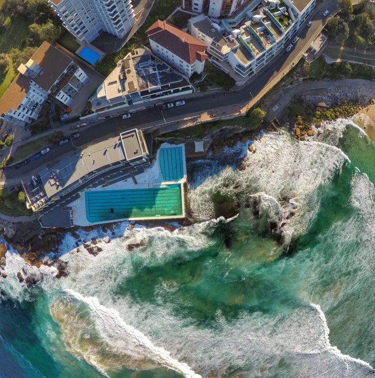 Панорамные снимки с высоты птичьего полета, сделанные дроном Панорамные снимки с высоты птичьего полета, сделанные дроном