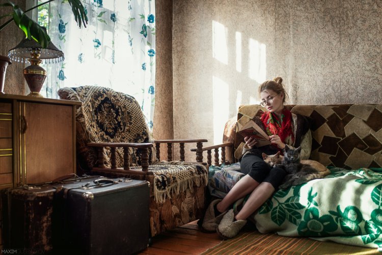 Классные фотографии любительниц кошек со своими питомцами Классные фотографии любительниц кошек со своими питомцами