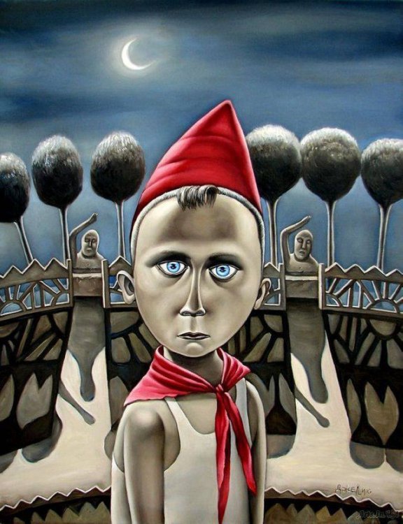 Путешествие в СССР: картины художницы Анжелы Джерих Путешествие в СССР: картины художницы Анжелы Джерих