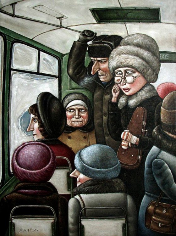 Путешествие в СССР: картины художницы Анжелы Джерих Путешествие в СССР: картины художницы Анжелы Джерих