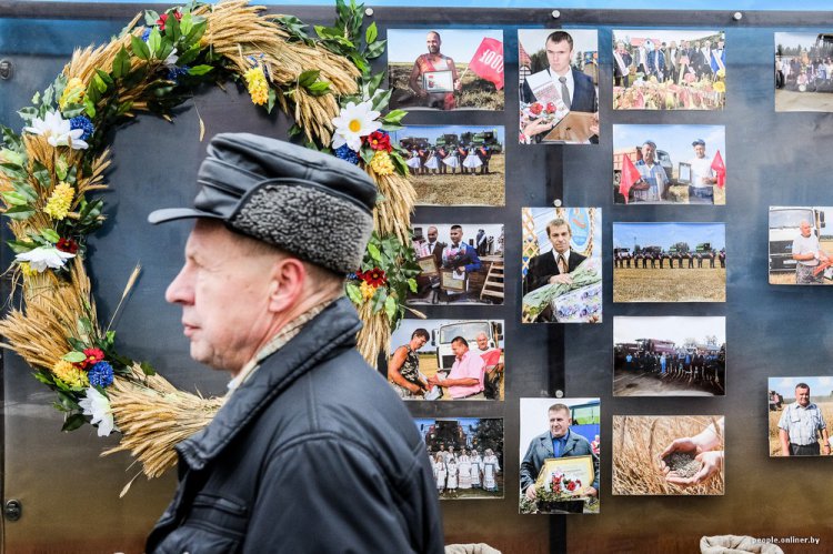 Фоторепортаж с дожинок в Логойске Фоторепортаж с дожинок в Логойске