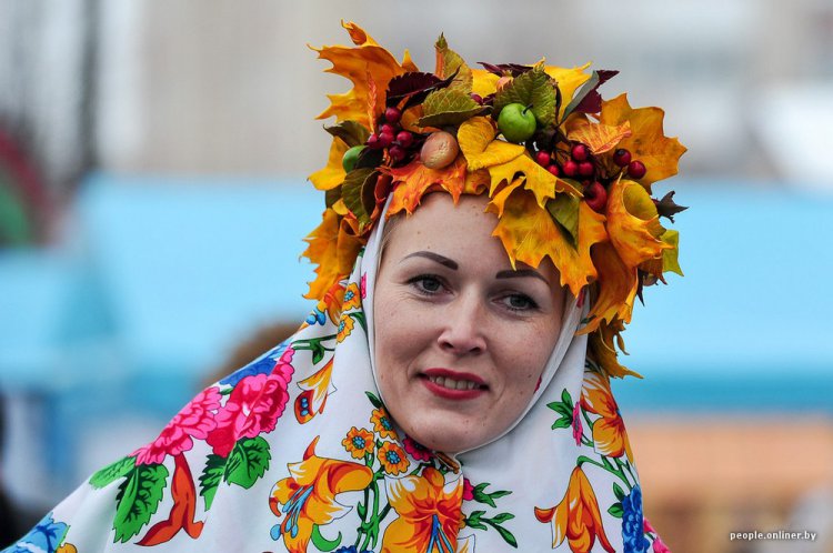 Фоторепортаж с дожинок в Логойске Фоторепортаж с дожинок в Логойске