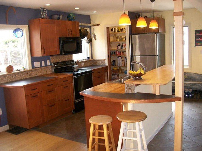 Стильные интерьеры современных кухонь Стильные интерьеры современных кухонь