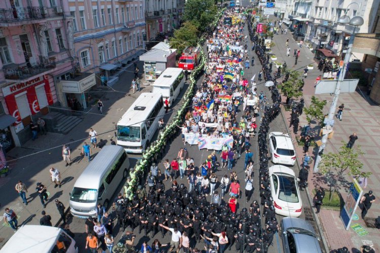 «Марш равенства» в Киеве «Марш равенства» в Киеве