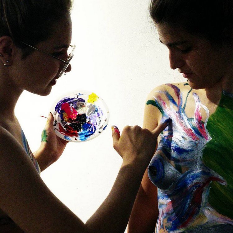 Увлекательный боди-арт от Claudia Sahuquillo Увлекательный боди-арт от Claudia Sahuquillo