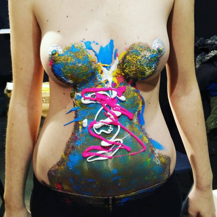 Увлекательный боди-арт от Claudia Sahuquillo Увлекательный боди-арт от Claudia Sahuquillo